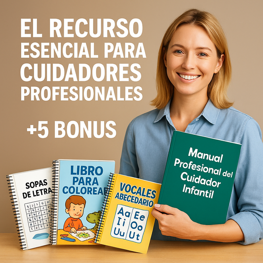 MANUAL PROFESIONAL PARA NIÑERAS + 5 BONUS GRATIS